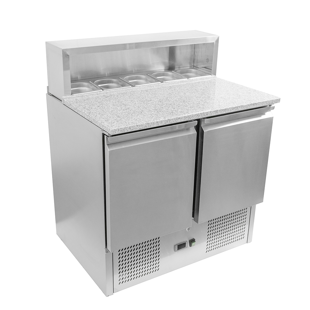 CNJT commercial refrigerator saladette counter